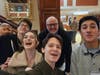 A great moment with local journalist Pete Kramer, a longtime champion of high school theatre and student storytelling. Thanks for always supporting the arts and our students!