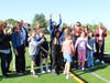 A special moment at Washington Irving School as students, staff, and community members come together to celebrate the opening of the new athletic field.