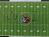 Students form ‘WI’ on the new field at Washington Irving School, capturing a memorable moment as the space officially opens.