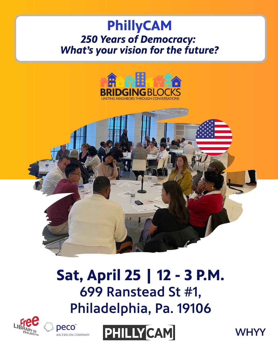 WHYY x PhillyCAM 250 Years of Democracy: What's Your Vision for the Future?