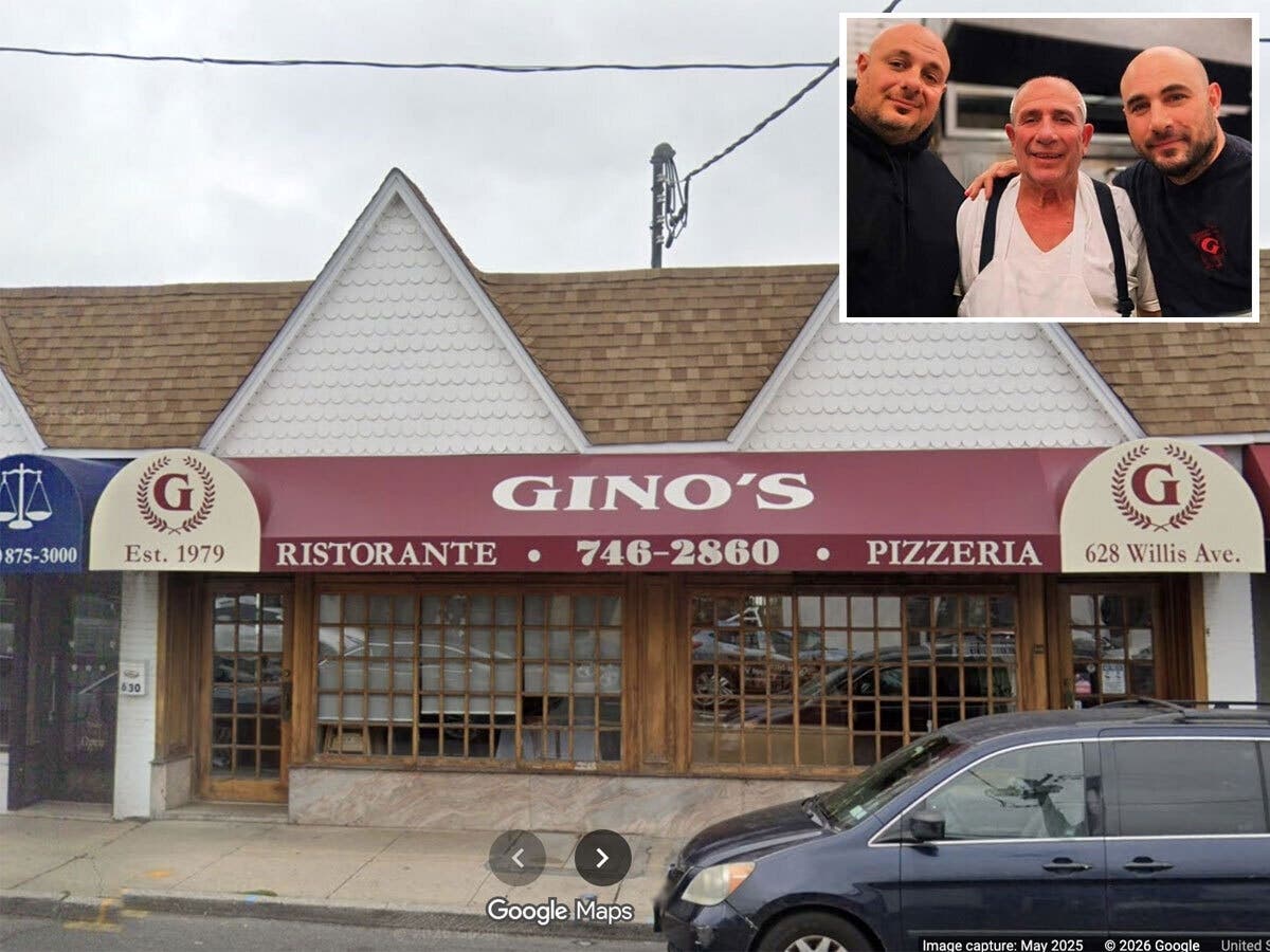 Gino's of Williston Park will be closing on Feb. 22.