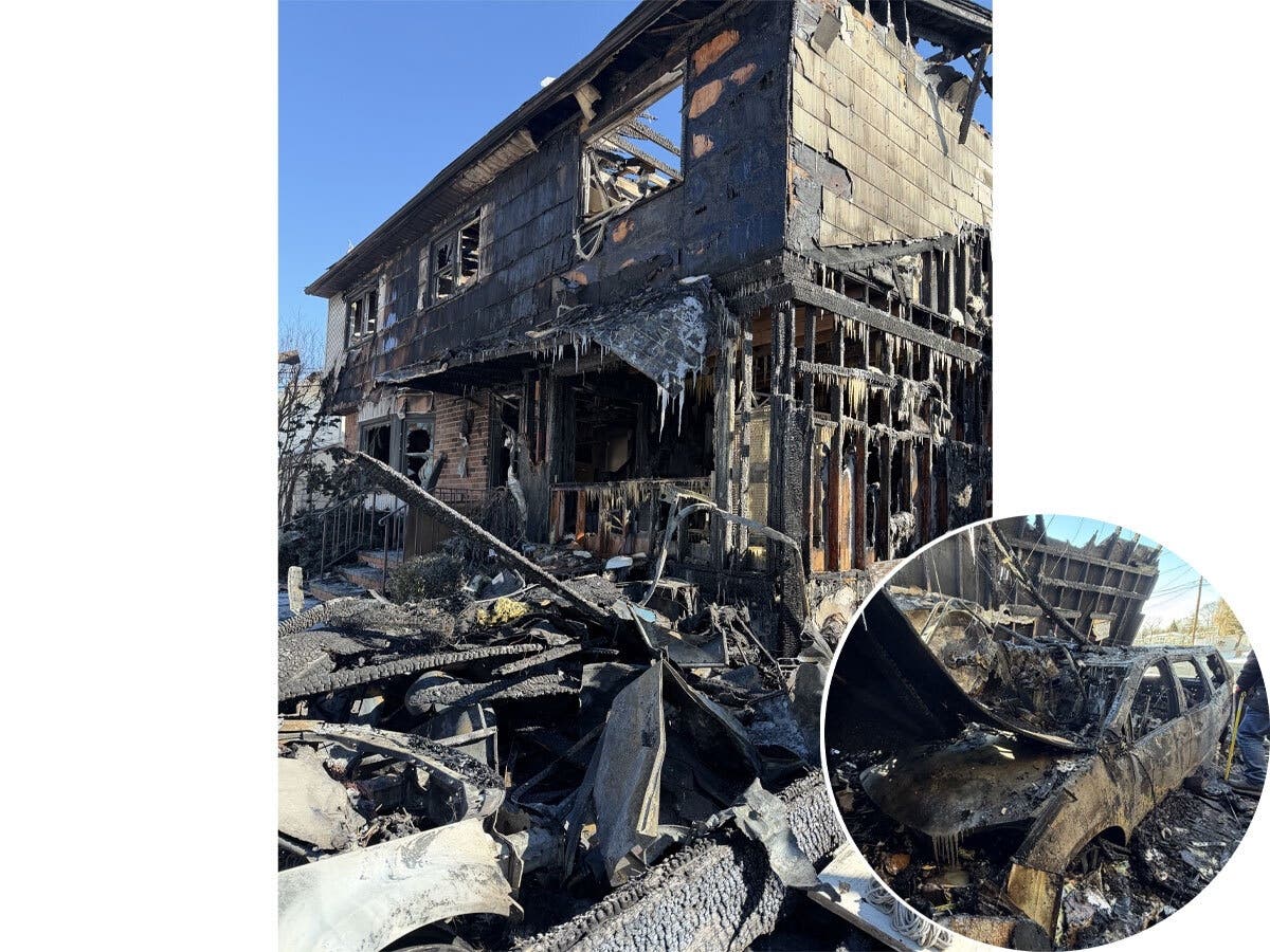 The devastating fire occurred last week.