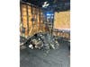 Some of the damage from February's blaze.