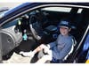 Fifth grader Jonas Augeri, whose father is a trooper and was one of the presenters, got to check out the front seat of a police cruiser.