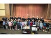 Officers visited Stratford Avenue school.