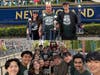 Locust Valley music students and teachers enjoyed the day at Six Flags New England after their successes at Music in the Parks.
