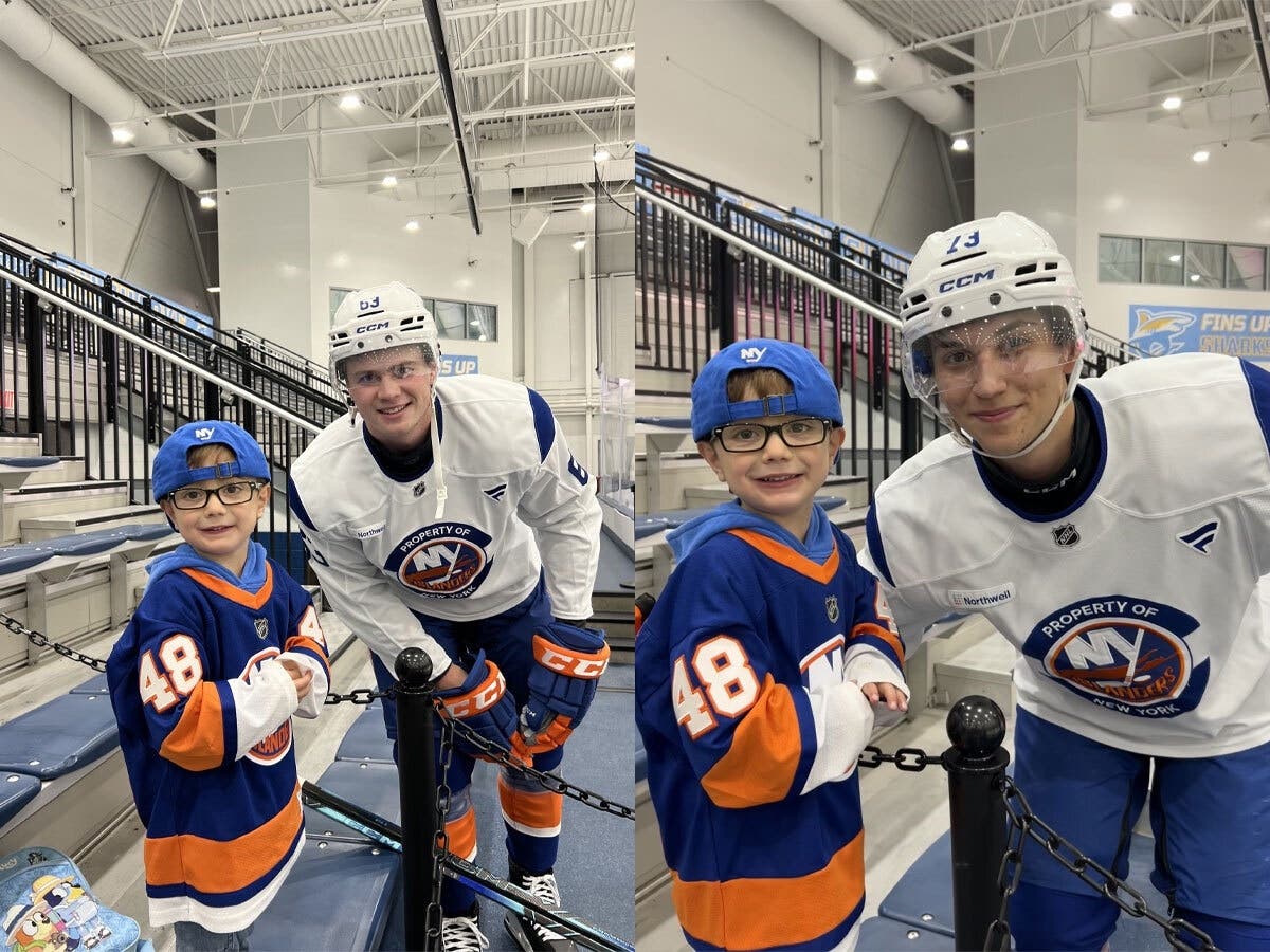 'His Little Piece Of Happiness': Bellmore Boy With Rare Heart Condition Finds Joy In NY Islanders