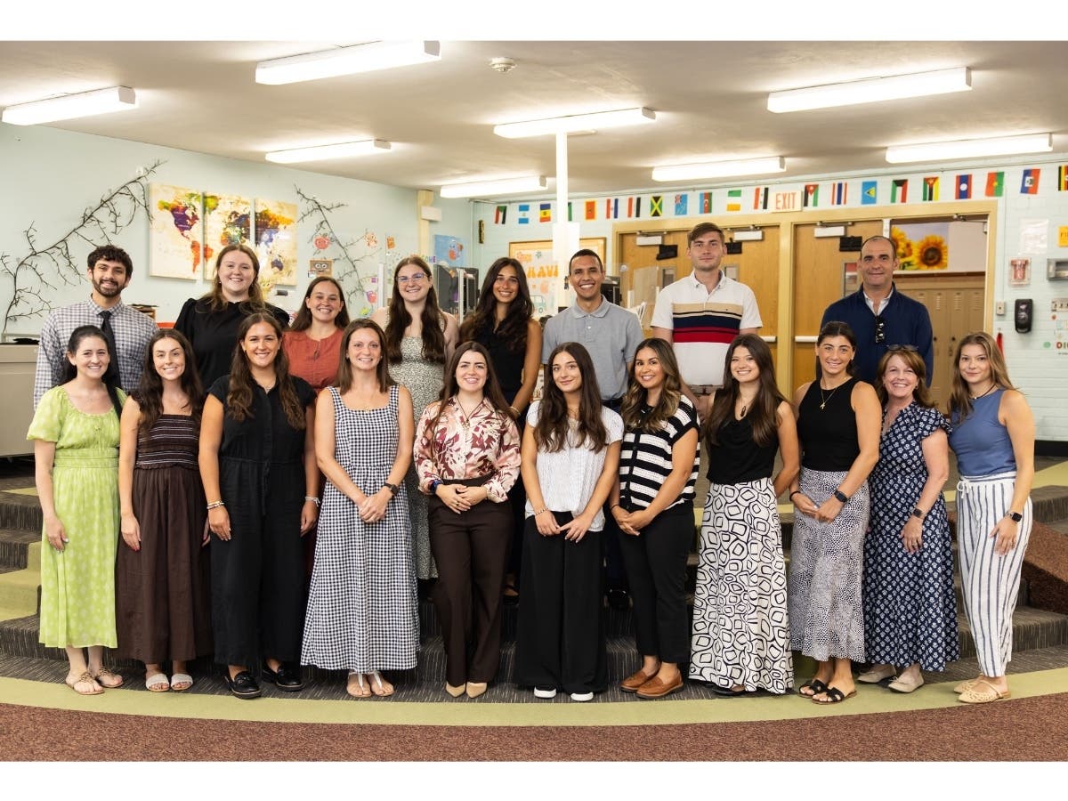 The 23 educators met one another.