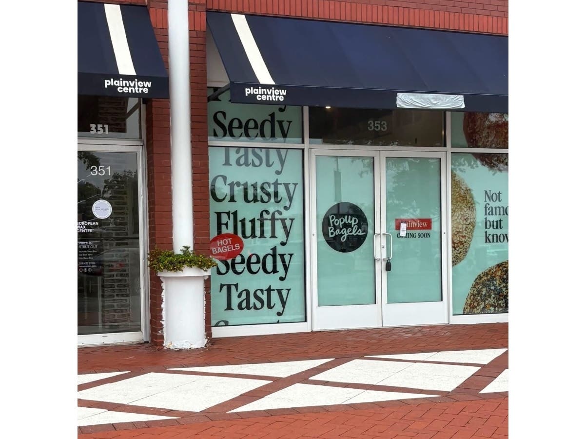PopUp Bagels to come to Plainview.