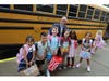 Bellmore Superintendent of Schools Dr. Joseph Famularo helped welcome students at the Reinhard Early Childhood Center for the first day of school on Sept. 1.