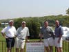 John, Kenny, Eddie, and Brian teeing off at Bethpage Black in 2009.