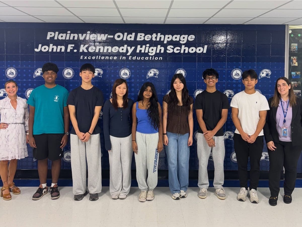 POBJFKHS seniors Harsham Dugar, Daniel Jung, Surya Krishnan, Aiden Noh, Taniya Raipatriwar, Emily Xi, and Allison Zhou have been named National Merit Semifinalists in the 2027 National Merit Scholarship Competition.