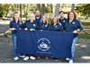 The POBJFKHS marching band, community groups, and classes marched with their banners during the homecoming parade.