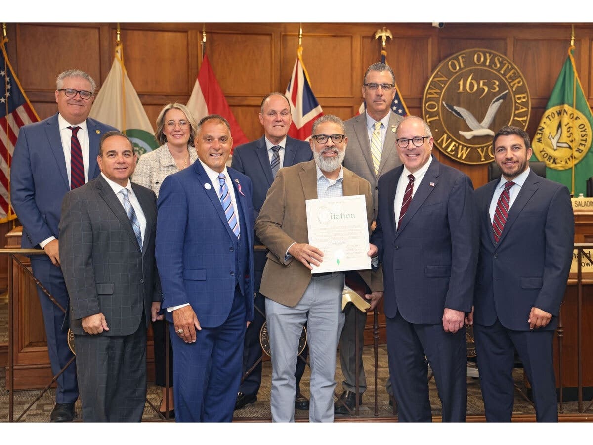 The Town has honored Pastor Miguel Vasquez of Farmingdale's Living Faith Christian Church with the distinction.