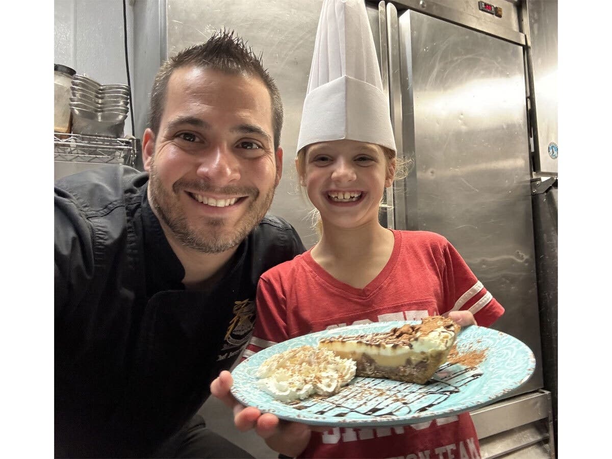 Jerry Dicecco, owner of Jerry & The Mermaid in Riverhead, shares lessons about giving instilled in him by his own family, with the next generation.