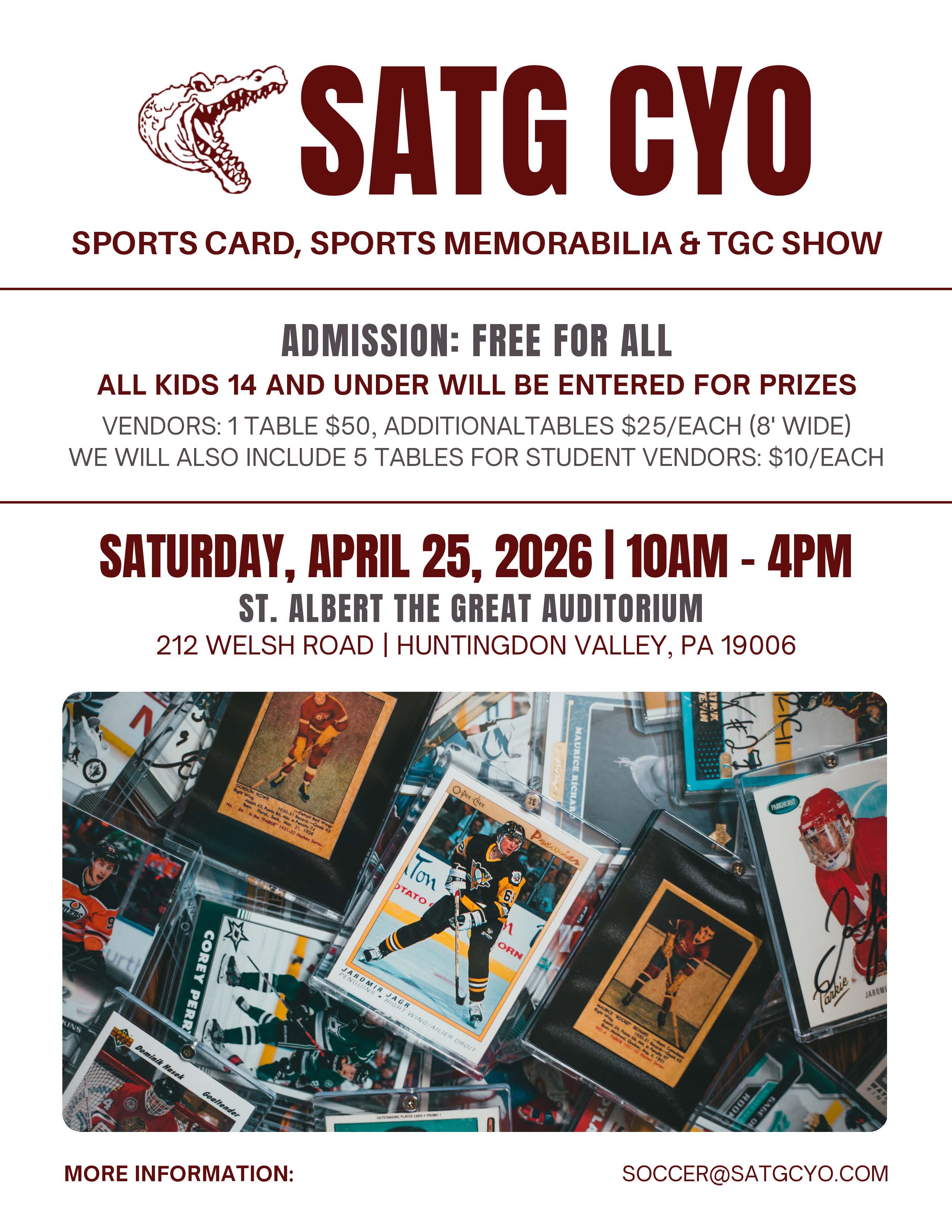 Saint Albert the Great CYO Card Show