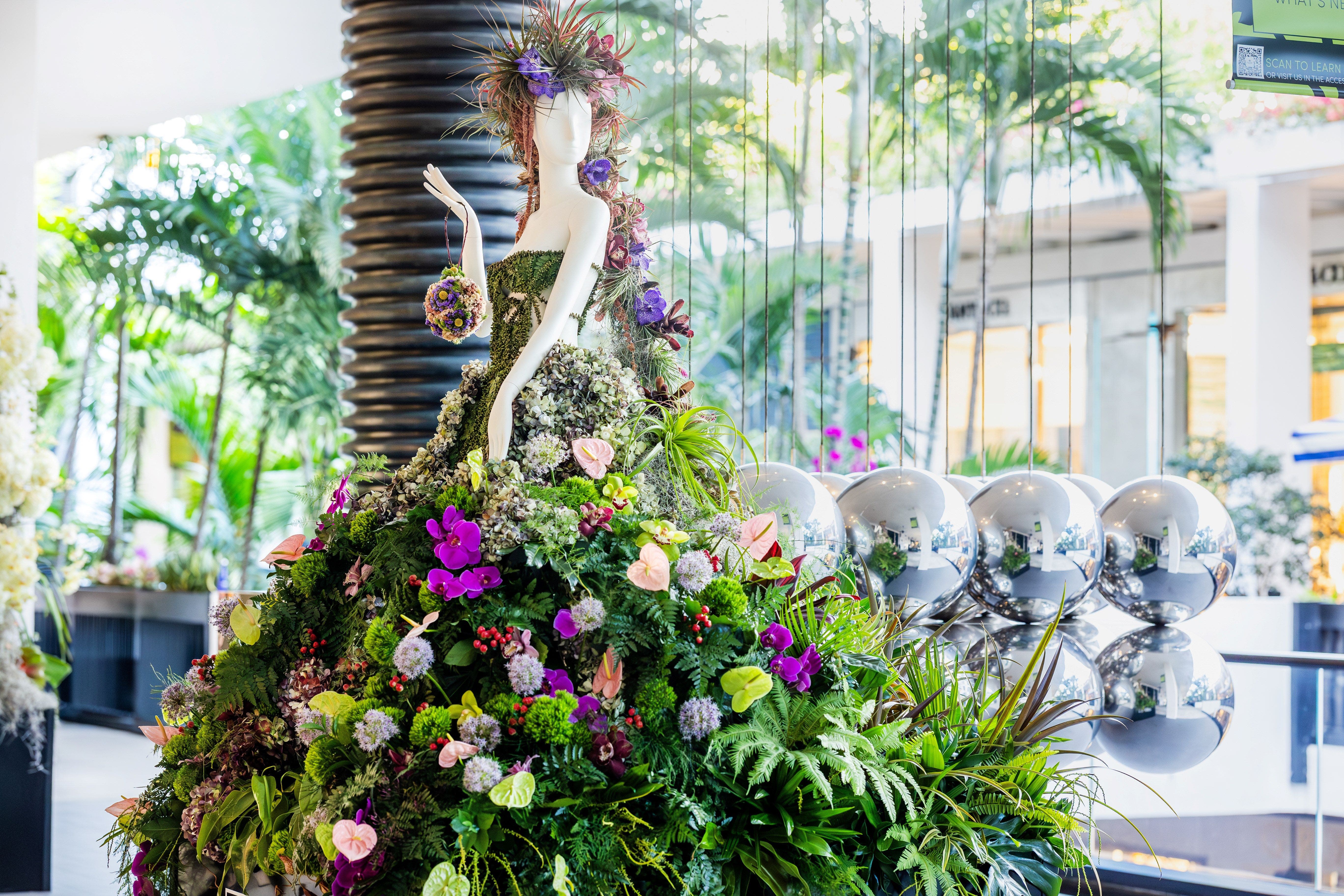 Global Floral Show Fleurs de Villes FLORA Blooms at Phipps Plaza April 29-May 3