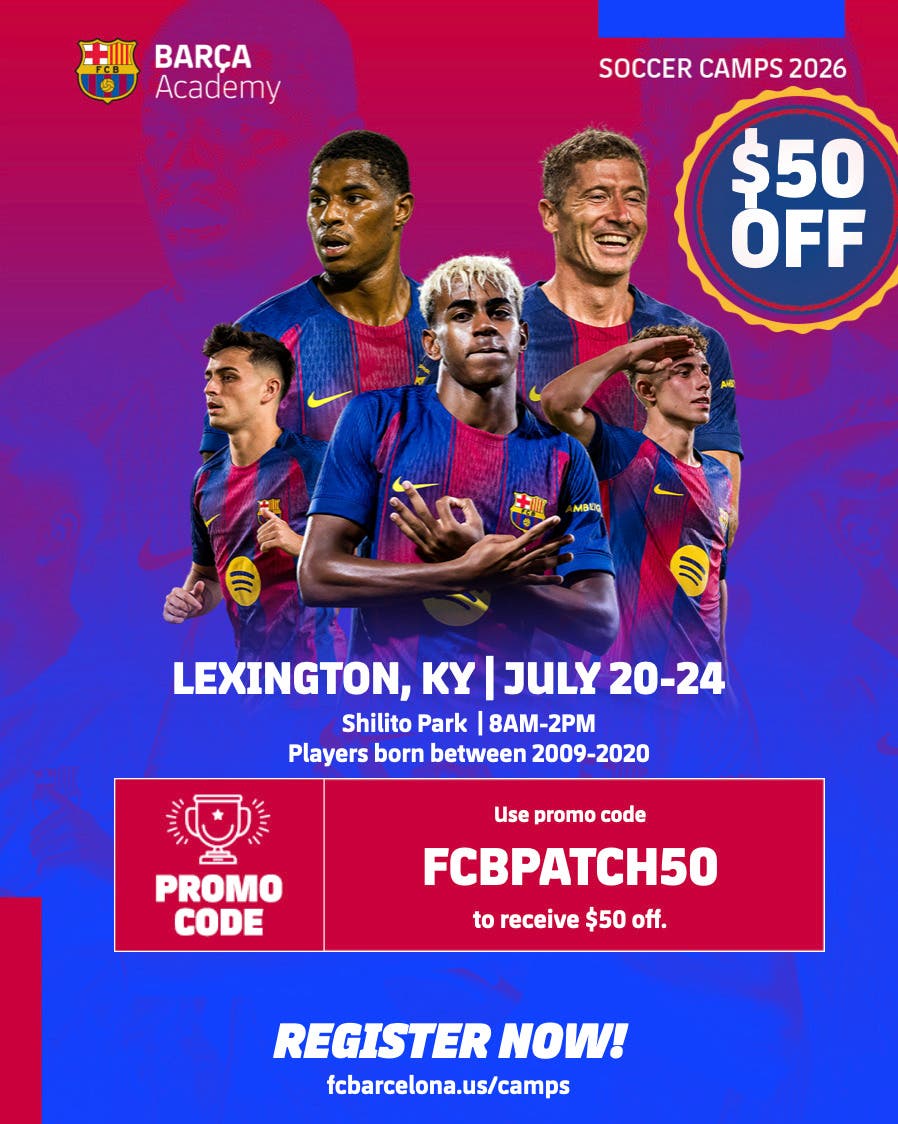 FC Barcelona Summer Camp LEXINGTON 2026!