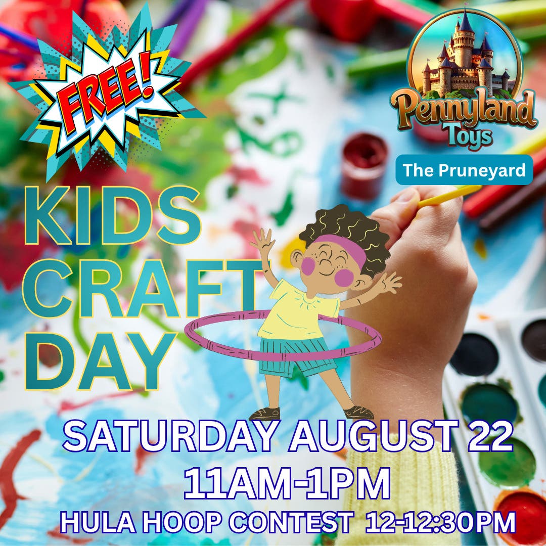 FREE Kids Craft Day at Pennyland Toys