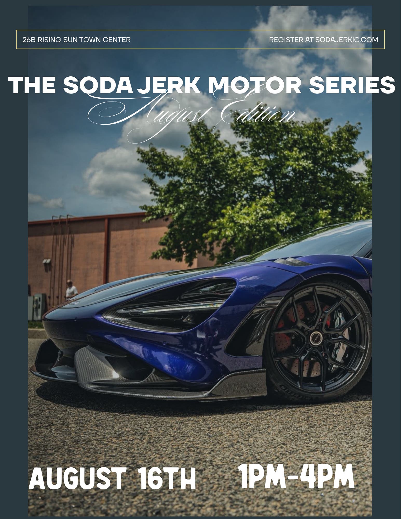 The Soda Jerk Motor Series: August Edition
