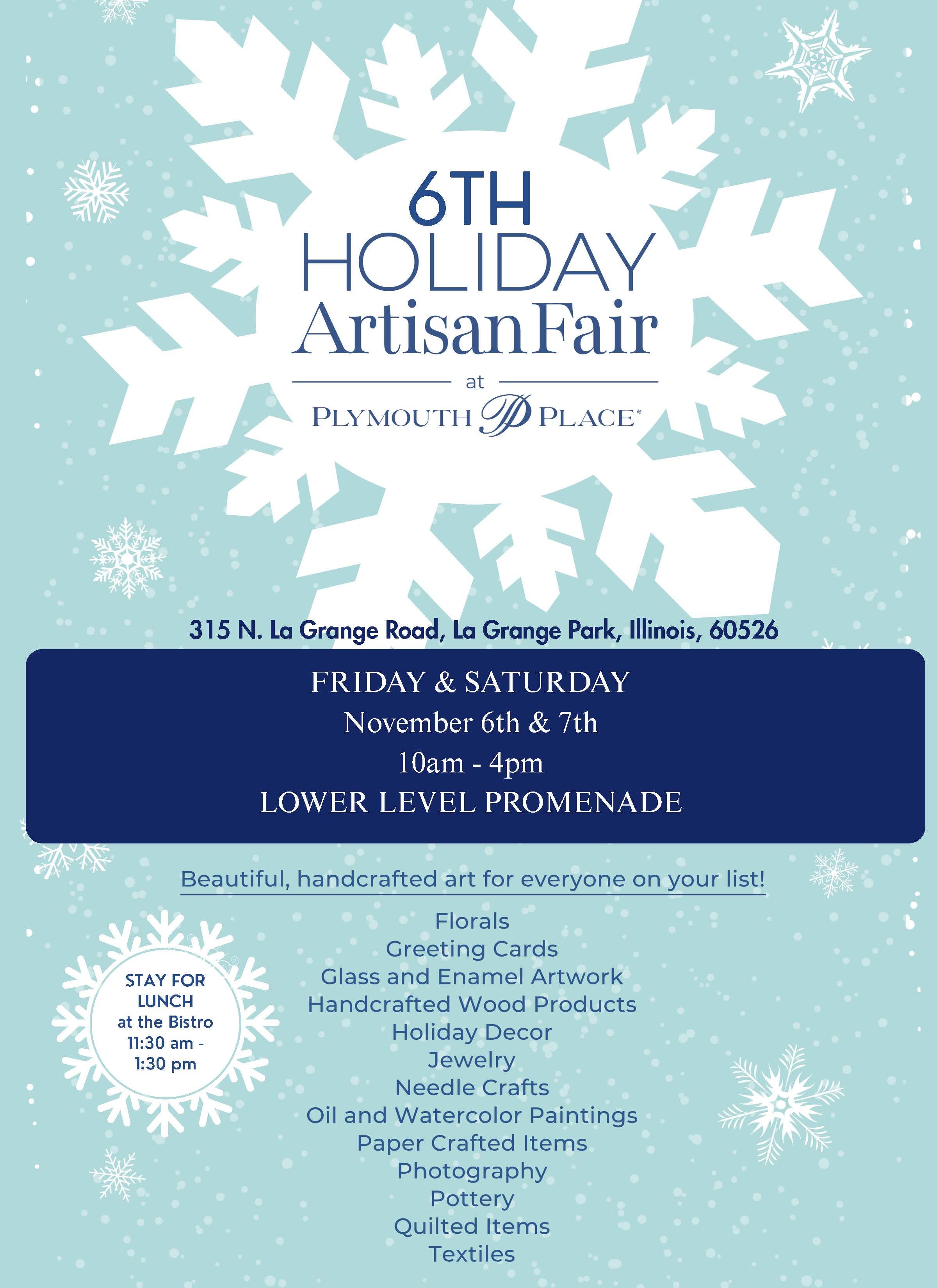 Holiday Artisan Fair