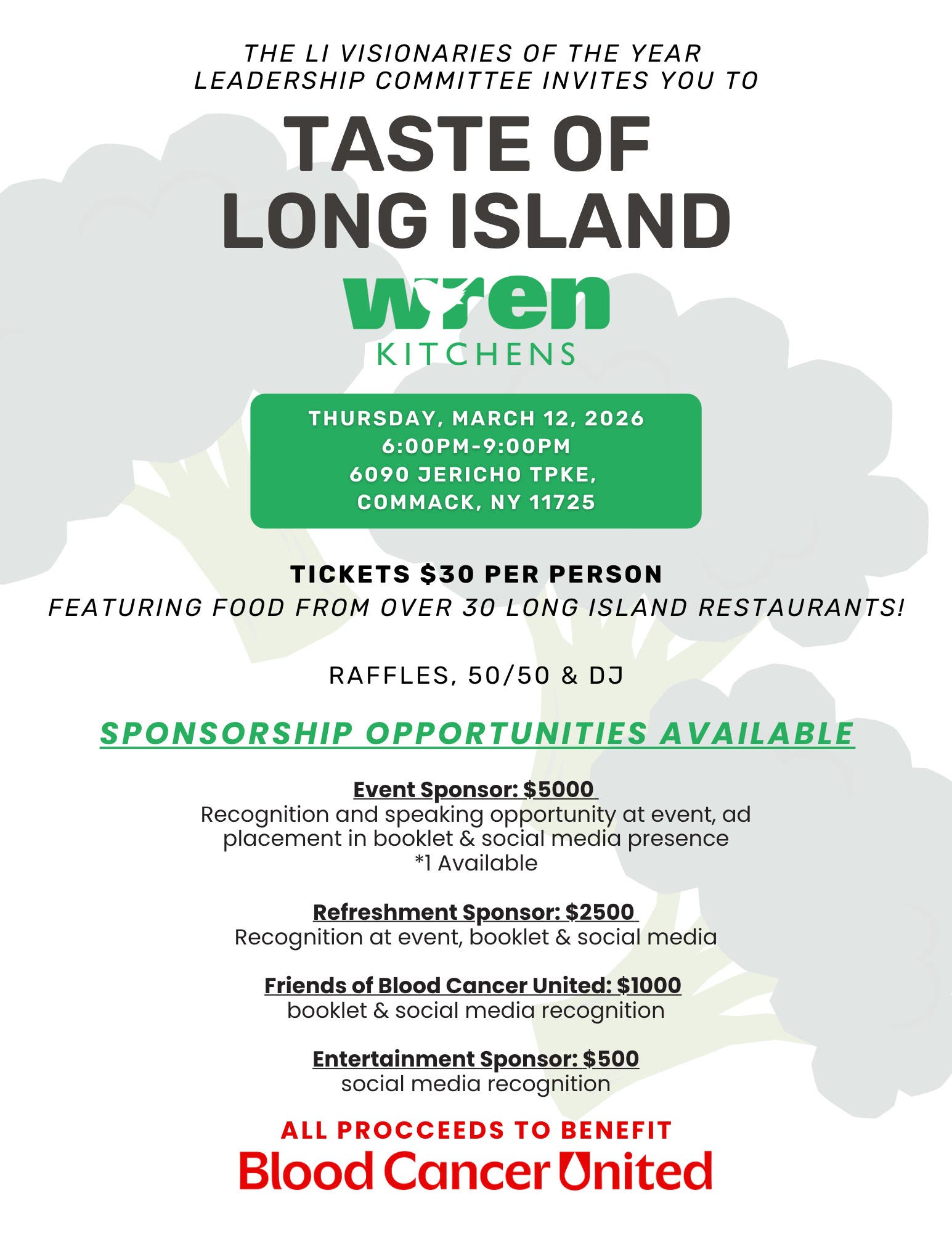 Blood Cancer United: A Taste of Long Island