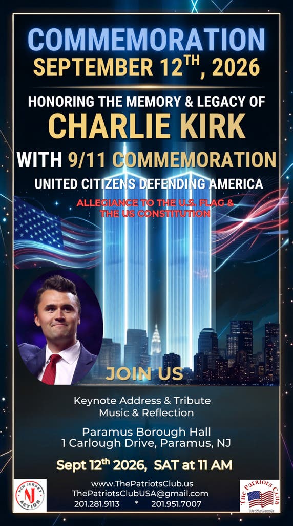 Honoring Charlie Kirk & Commemorate 9/11
