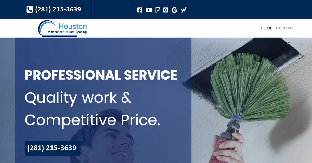 Residential Air Duct Cleaning Houston