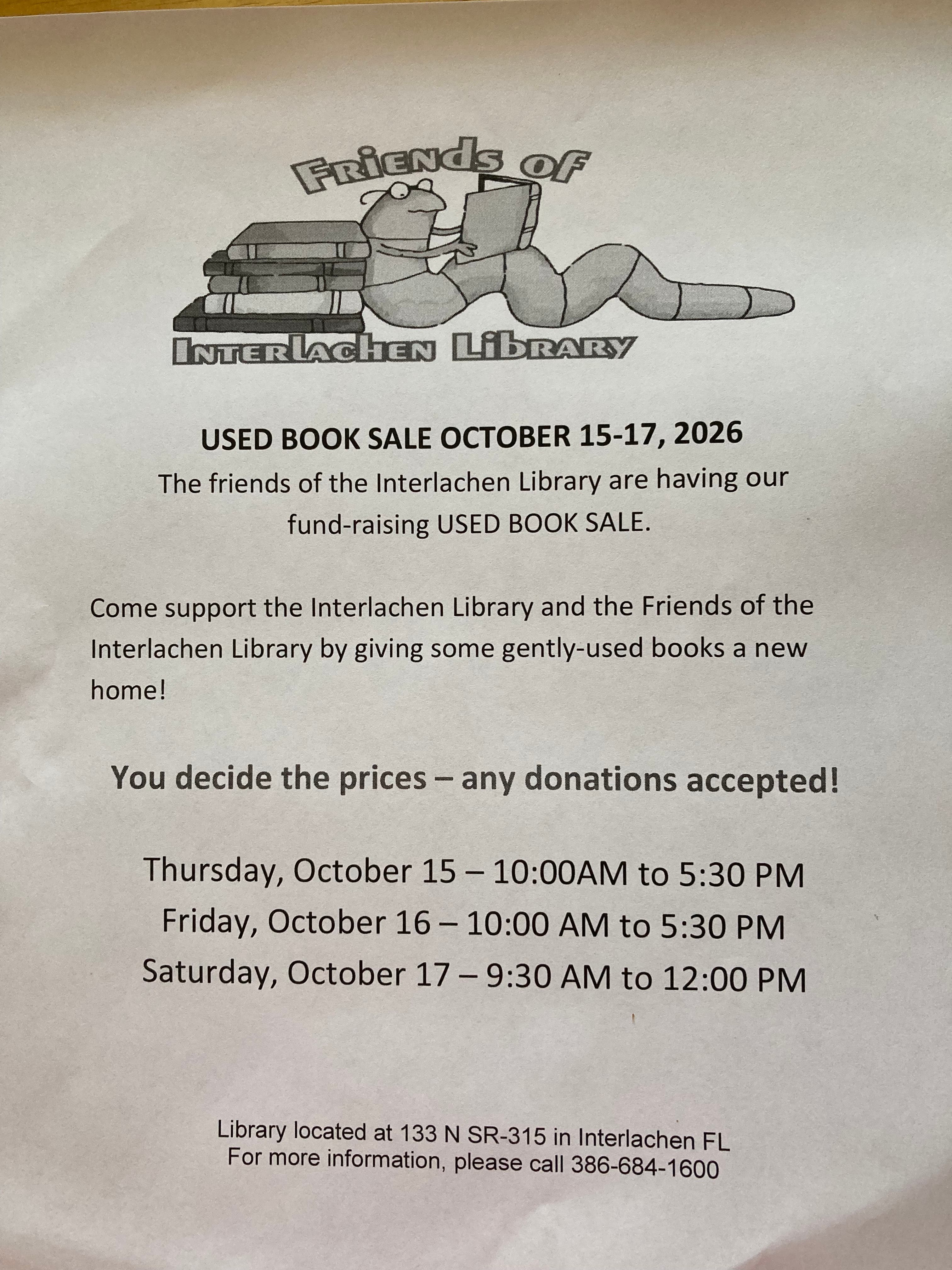 Used Book Sale