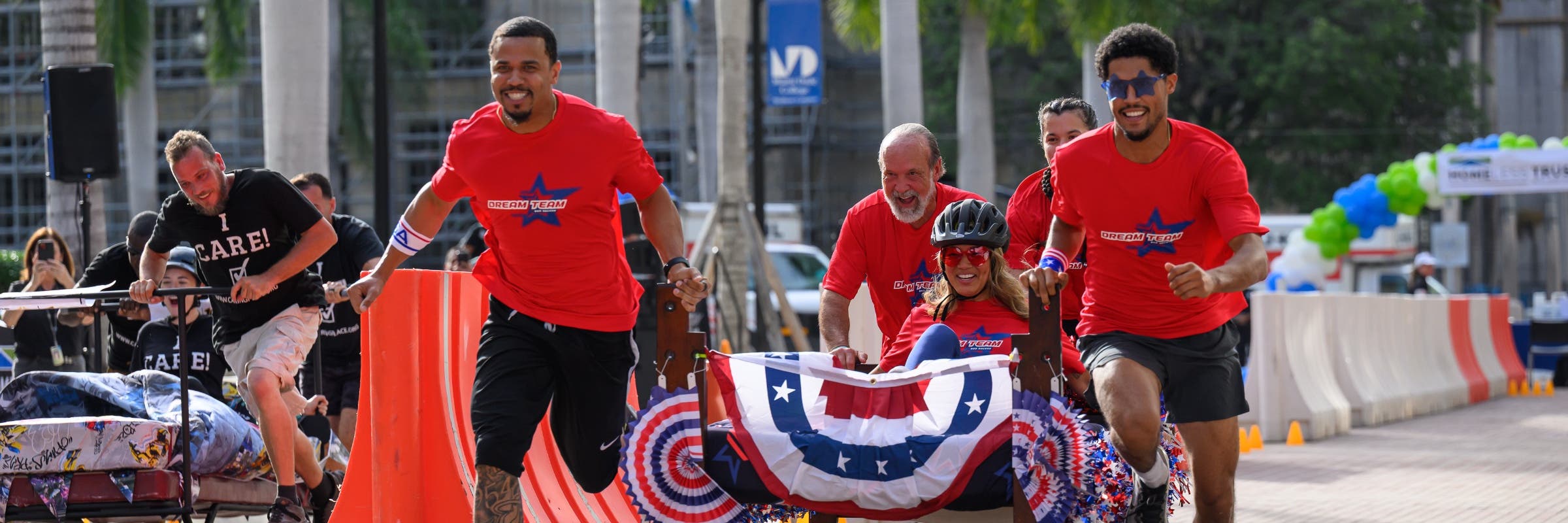 Miami-Dade County Homeless Trust Sprint for Seniors Bed Race