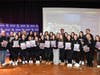 Sayville girls' soccer team