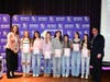Students second from left areAubrey Vitale, Christina Duffy, Catherine Simovich, Rachel Frawley, Marianna Duffy, Elizabeth Butruch, and Aislyn Beach