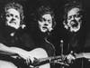 A multi-image performance montage captures Harry Chapin mid-song, reflecting the emotion and energy he brought to concerts across the country.