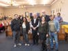 Community members and environmental partners pose together following presentations and workshops held during the Town of Babylon’s Green Horizons 2.0 Sustainability Fair at Babylon Town Hall.