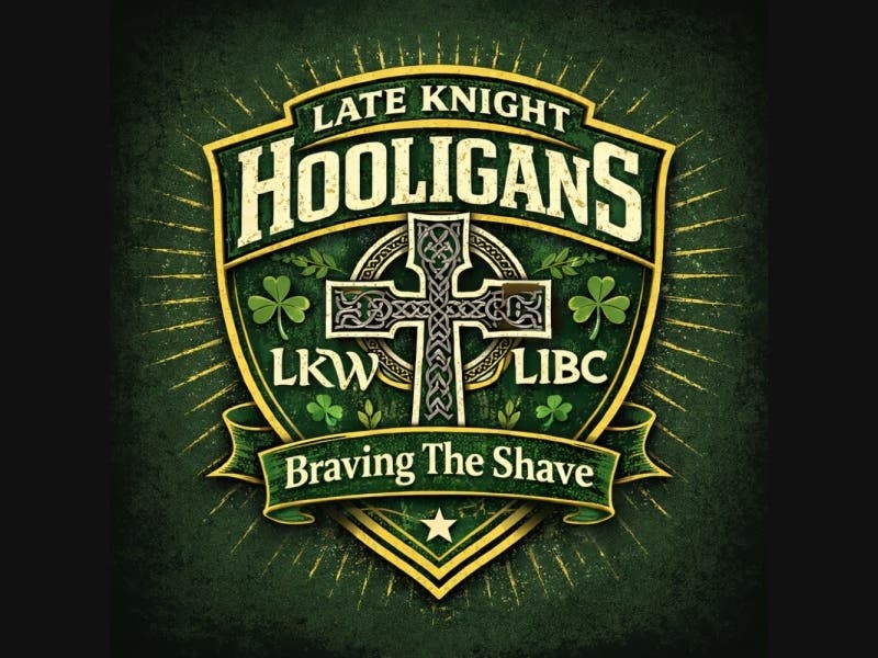 Volunteers will participate in a St. Baldrick’s Foundation head-shaving fundraiser to support childhood cancer research.