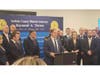 Suffolk County District Attorney Raymond A. Tierney speaks during a press conference announcing a 38-count indictment charging nine defendants in a multi-state burglary and robbery case.