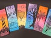 Colorful, hand-designed watercolor bookmarks created by Smithtown Middle School students were included in the hospital donation.