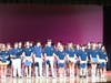 Newly inducted members of the National Junior Honor Society stand together during Beach Street Middle School’s ceremony on March 16.