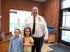 Law enforcement spoke with students during Career Week at Paul J. Bellew Elementary School, sharing insights into public service.
