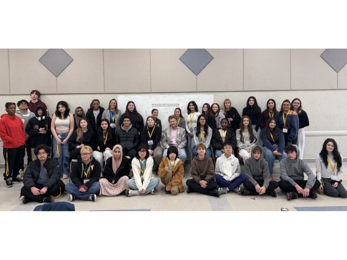 Students from across Long Island attend the YOUnity Teen Conference on the Holocaust at the Suffolk Y JCC in Commack on March 18, 2026, where they heard survivor testimony and explored historical exhibits.
 
