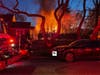The fire was brought under control in about 30 minutes, officials said.