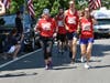 Eva Casale runs alongside Team E.V.A. members during the annual 7 marathons in 7 days event, which spans more than 184 miles across Long Island.