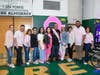 Brentwood Superintendent Wanda Ortiz-Rivera; trustees Brandon Garcia, Eileen Harman, Hassan Ahmed, and Maria Malave; Second Vice President Cynthia Ciferri; President Eileen Felix; Jessenia Mejia; Michael Landesberg; Delia Melendez-Leon; and Julia Burgos.
