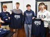 Bayport-Blue Point students created custom-made apparel in the high school’s STEM lab.