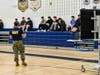 Navy Officer Denny spoke to students in Bayport-Blue Point High School’s “Better,
Faster, Stronger” elective about the importance of fitness and nutrition.