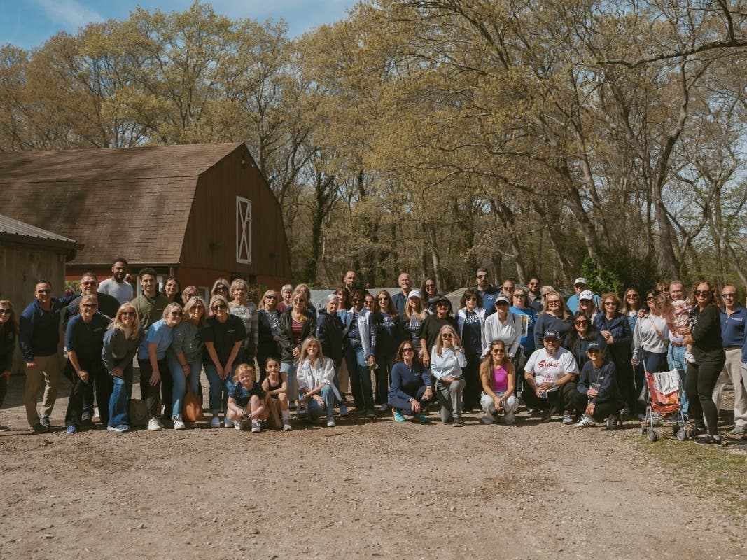 Supporters gather at ELIJA Farm in Huntington Station for a spring walk benefiting autism programs.