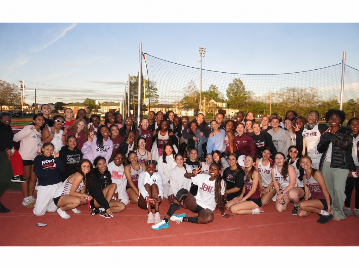 Deer Park High School’s girls' track and field team won its third consecutive
league title in May.