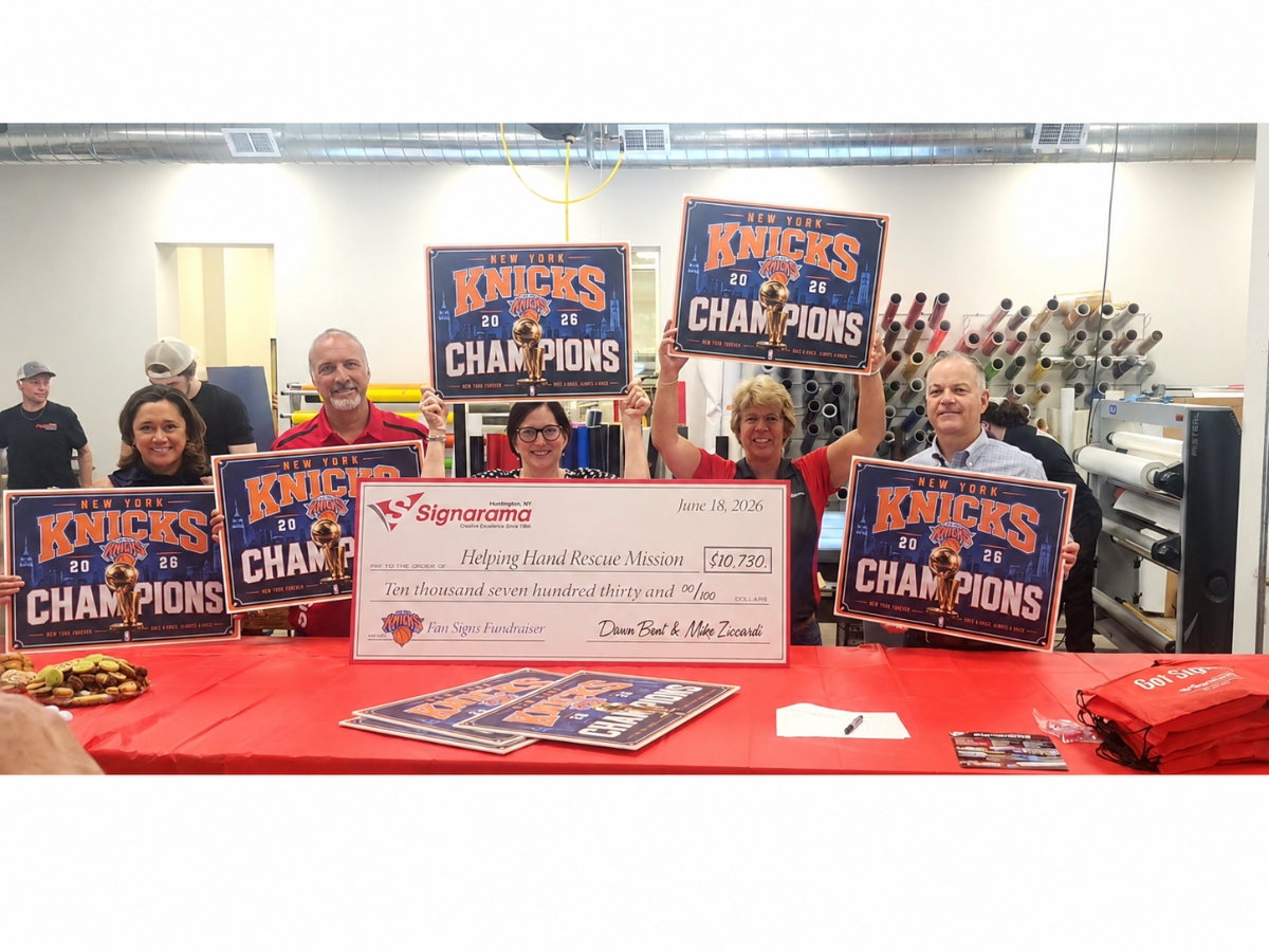 Knicks Fan Campaign Raises More Than $10K For Huntington Station Mission