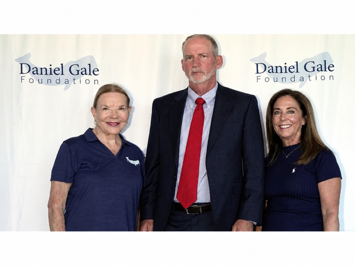From left were Patricia J. Petersen, President and Chairman of the Board of Daniel Gale Sotheby’s International Realty; Mike Plunkett, Chairman of LifeVac and honoree of the Deirdre O’Connell, President of the Daniel Gale Foundation.