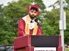 Deer Park High School valedictorian Ubaid Iqbal spoke to his peers at
commencement on June 25.